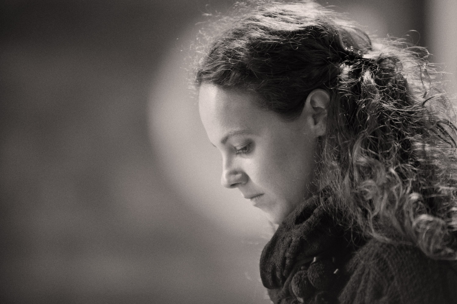 Franziska Fleischanderl recording "Il Dolce Conforto"