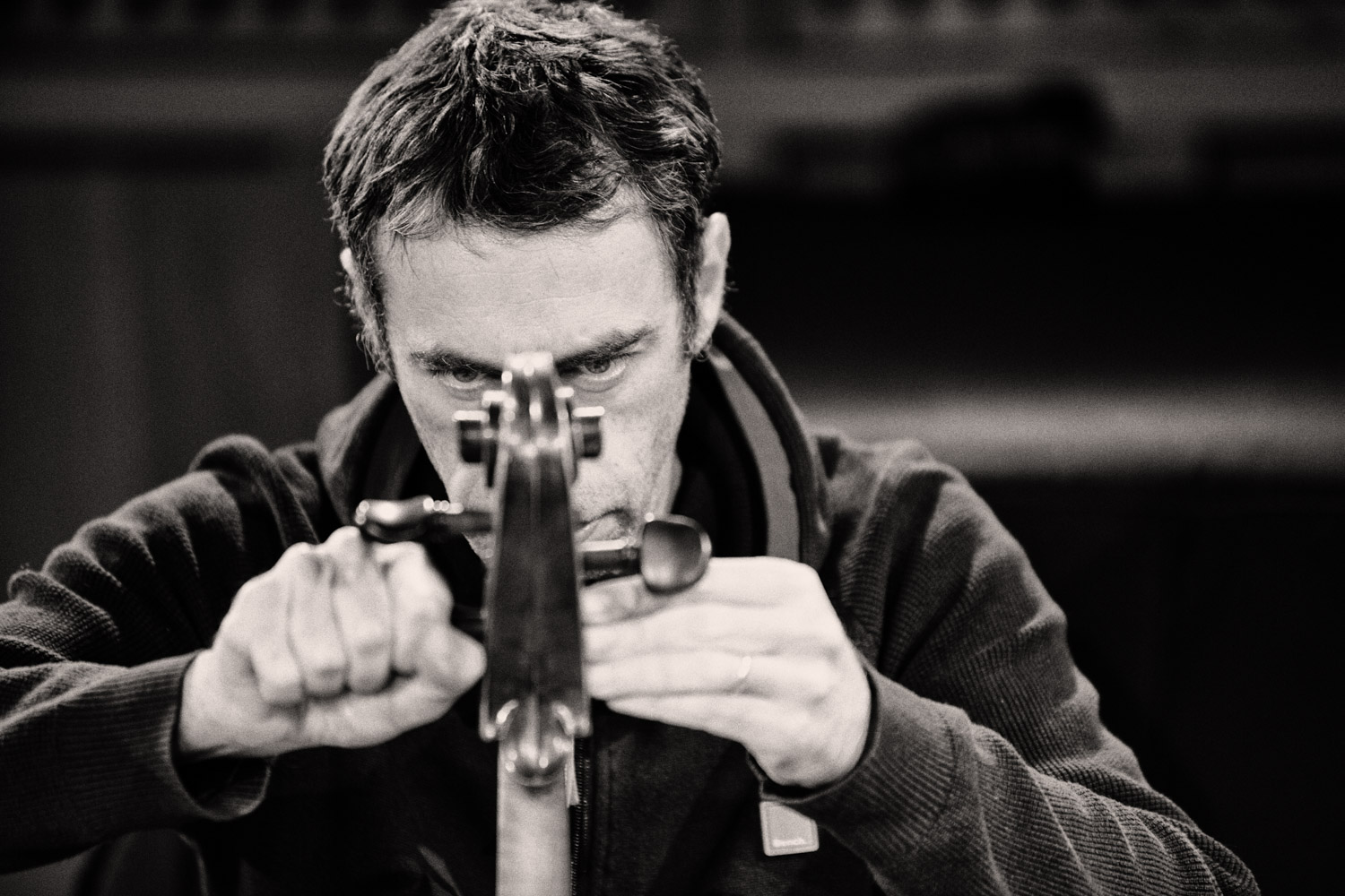 Martin Iannacone recording for Gregor Hilbe