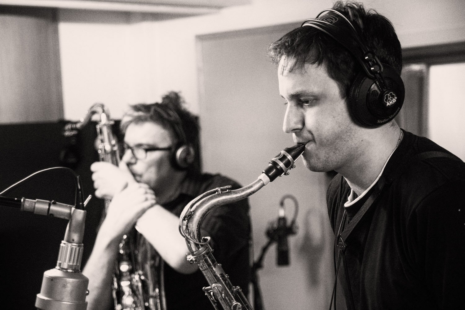 Damian Dalla Torre & Johannes Enders recording "Lobster"