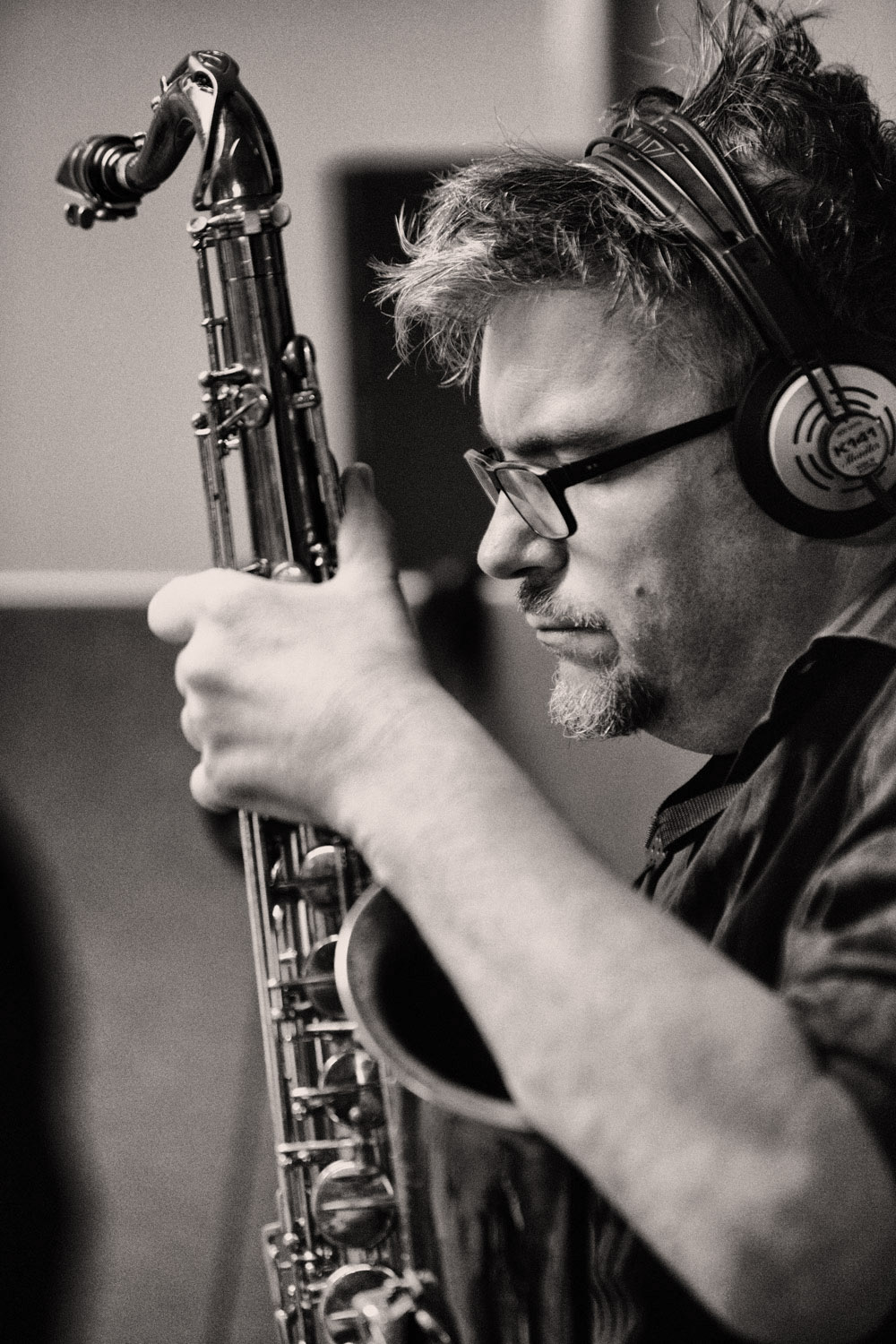 Johannes Enders recording "Lobster"